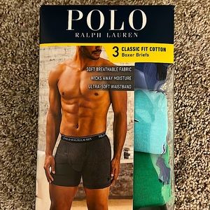 They are brand new comes in a box. Sizes are small medium large and extra large